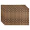 DII® Reversible Basket Weave Woven Placemats, 4ct.